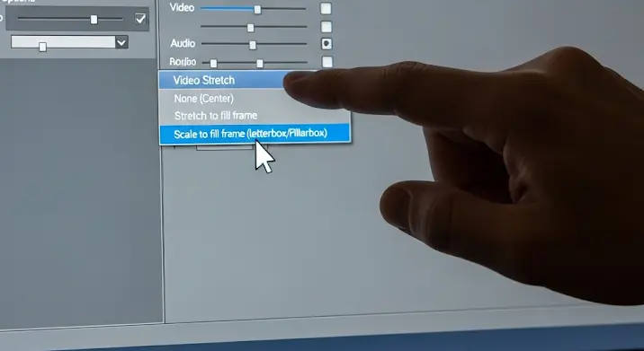 Sony Vegas Pro 12 HD renderelés: kép kitöltése középre helyezés helyett