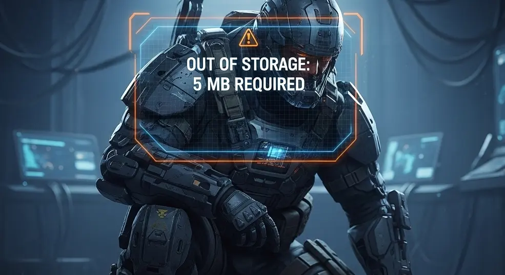 Call of Duty Advanced Warfare: 5 MB tárhely hiba indításnál – megoldások