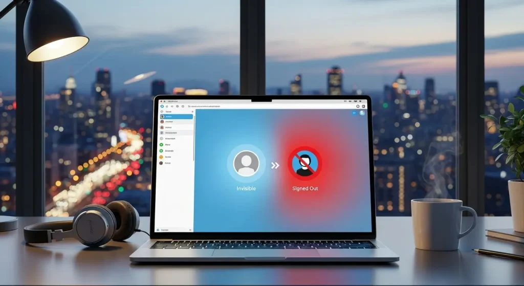 Skype legújabb verzió: láthatatlan és kijelentkezve állapot közötti különbség