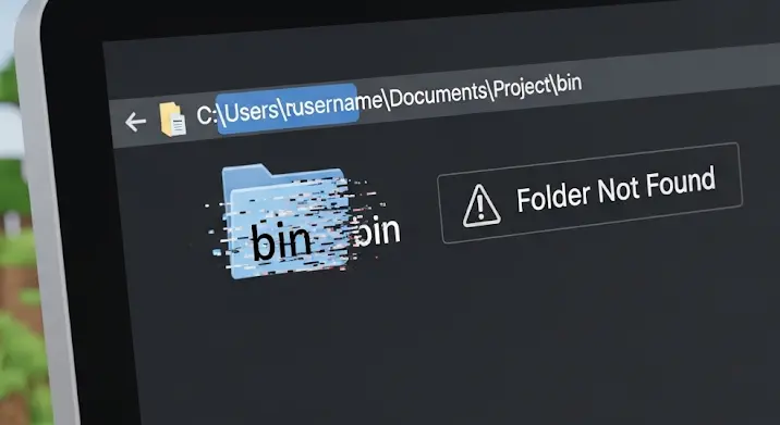 Minecraft bin mappa hiány: miért nincs a játékban?