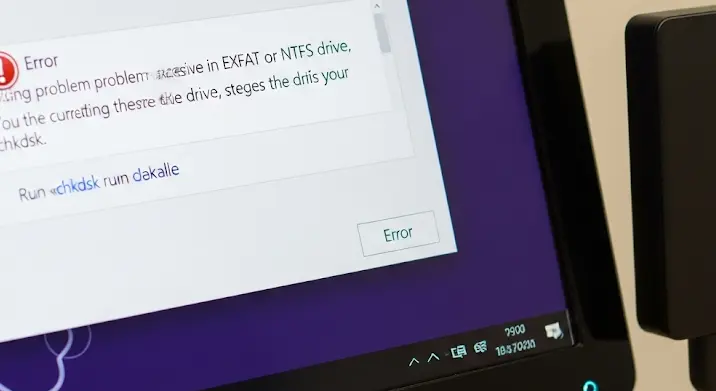 Windows 8 automatikus mountolás: korrupt EXFAT/NTFS kezelés problémája