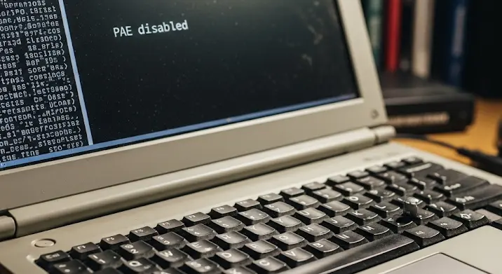 Régi notebookra Linux: PAE disabled hiba és megoldások