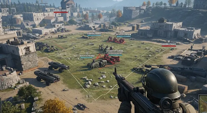 Battlefield 2 demó: nagyobb pálya beállítása