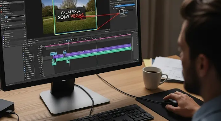 Sony Vegas Pro 13: „Created by Sony Vegas” vízjel eltávolítása