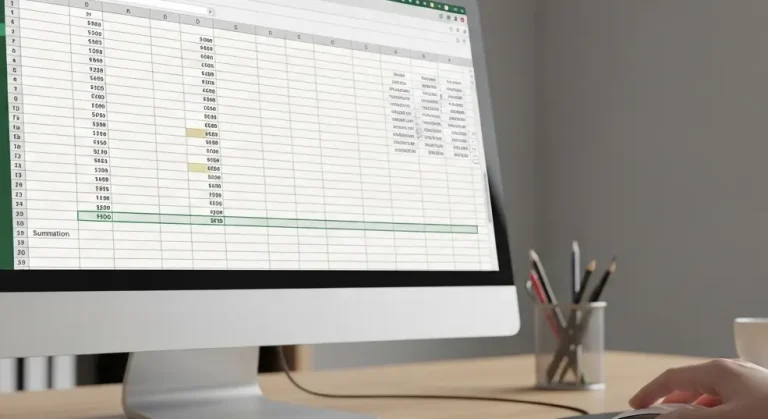 Excel: sorok összeadása lépésről lépésre