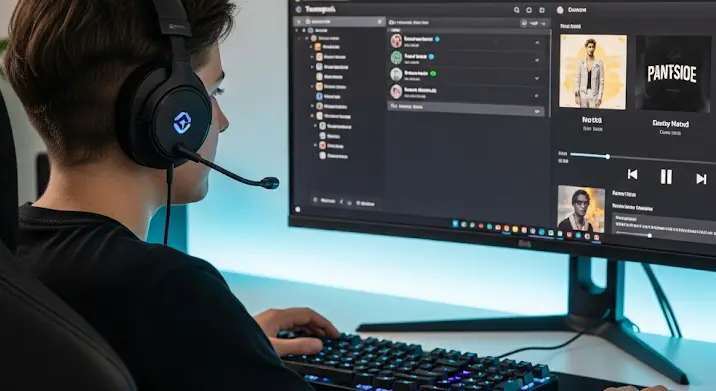 Teamspeak zenehallgatás: hogyan hallgass zenét beszélgetés közben?