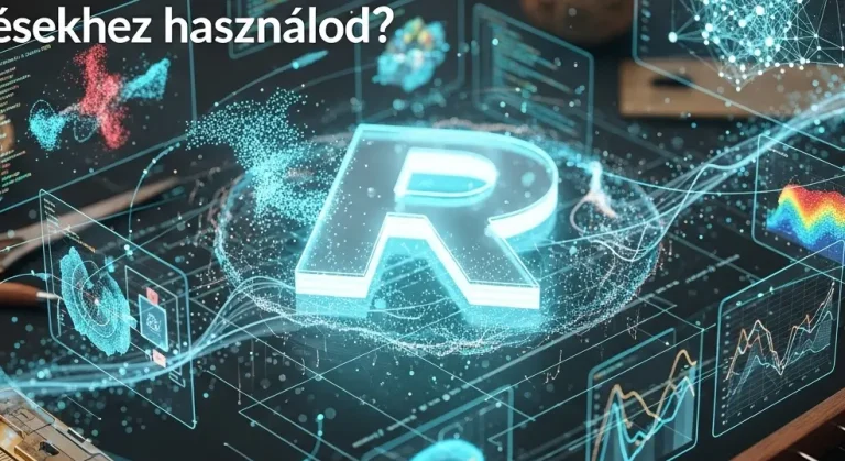 R programcsomag: statisztikai elemzésekhez használod?