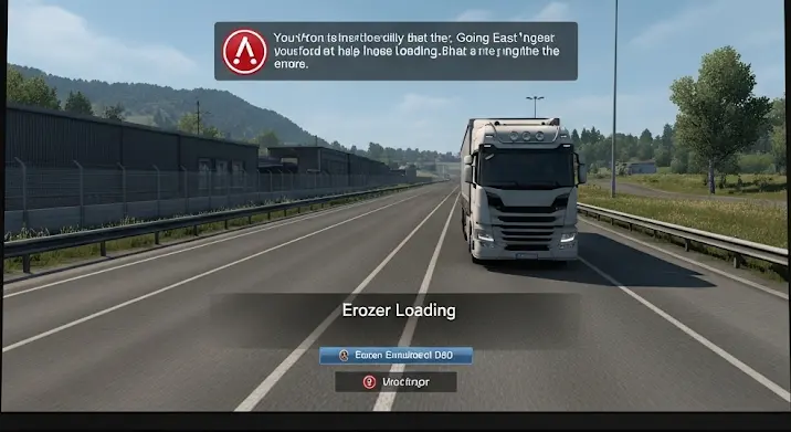 Euro Truck Simulator 2 Going East DLC leállása: okok és megoldások