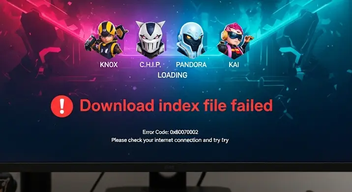 Microvolts telepítési hiba: „Download index file failed” – megoldások