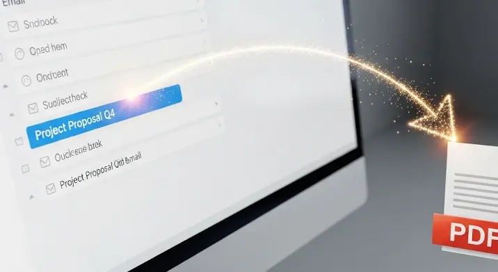 E-mailek PDF-be konvertálása Freemailről vagy Citromailről