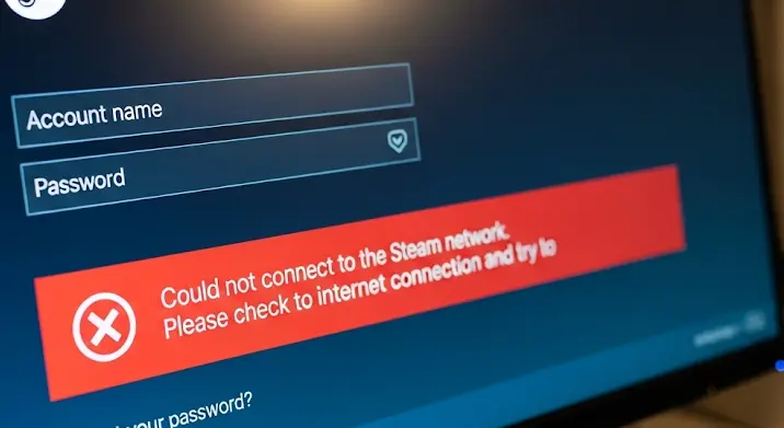 Steam fiók hiba: problémák bejelentkezéskor vagy funkciók használatakor