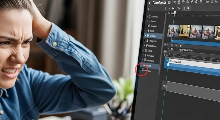 Camtasia Studio: AVI film importálása hang nélkül – okok és megoldások