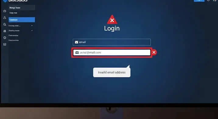 Bluestacks email cím probléma: miért nem fogadja el a meglévő címet?