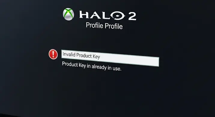 HALO 2 Xbox Live Profil: Product Key beírása és javító program