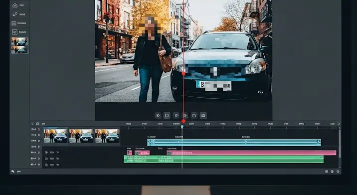 Videószerkesztés: arcok és rendszámok kitakarása videókból (ingyenes programok)
