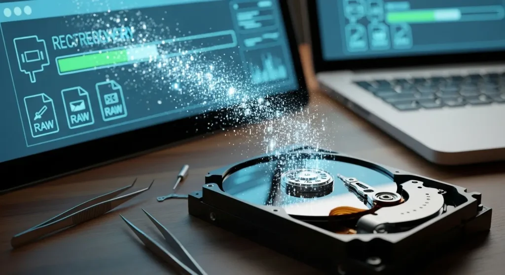 Haldokló HDD mentés: RAW fájlok visszaállítása EaseUS Data Recovery Wizarddal