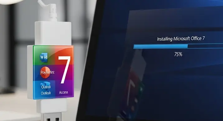 Windows Office 7 telepítése pendrive-ról Windows 8-ra: útmutató