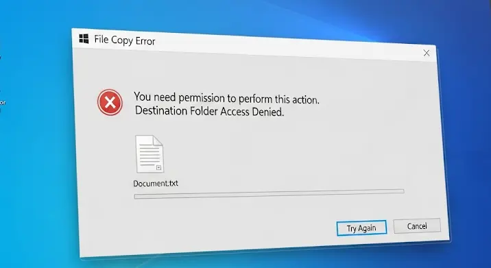 Crack átmásolása Win 8-on: miért nem engedi és mit tegyél?
