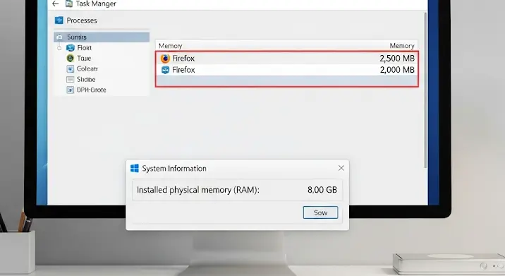 Firefox memória probléma: miért fogyaszt túl sok RAM-ot 8GB mellett?