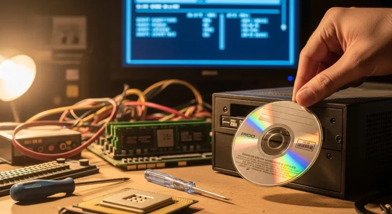Bootolás CD-ről: beállítások a gép indításánál