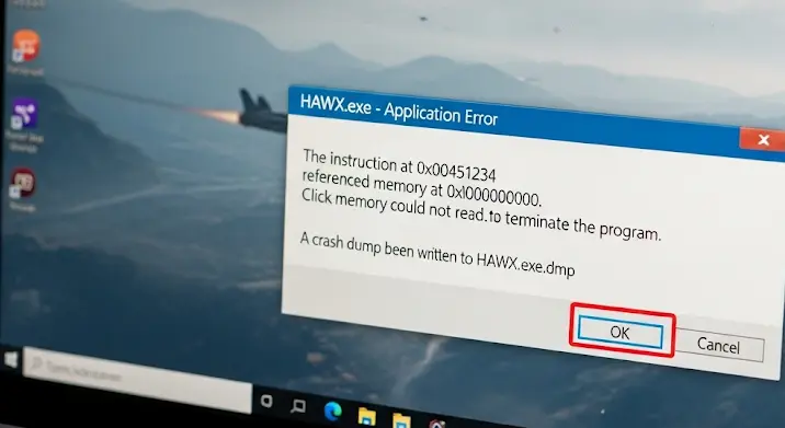 Tom Clancy’s HAWX indítási hiba: Hawx.exe.dmp probléma megoldása