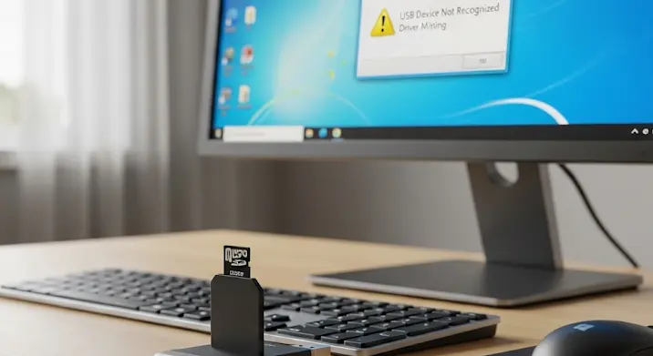 Micro SD adapter probléma Windows 7 újratelepítés után