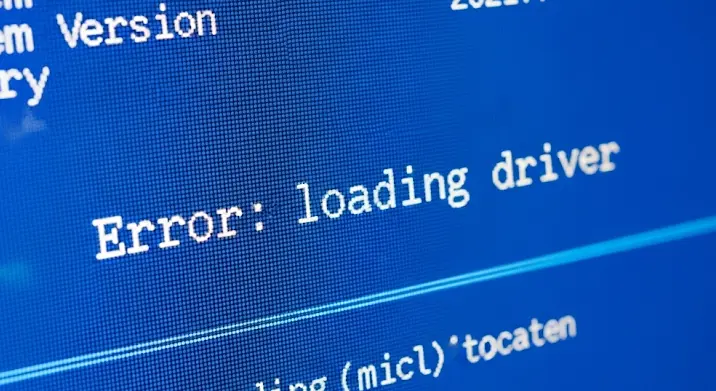 BIOS frissítés: „Error: loading driver” hiba – miért nem települ?