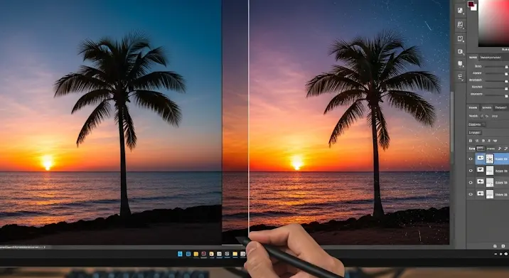 Photoshop: ilyen kép készítése lépésről lépésre