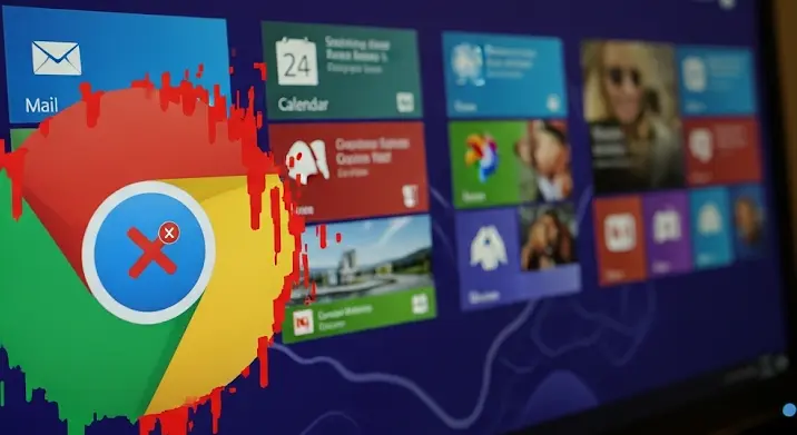 Google Chrome: mi a gond a böngészővel Windows 8-on?