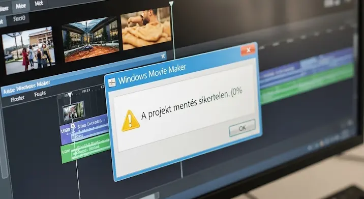 Windows Movie Maker projekt mentési hiba (0%): mit tegyünk?