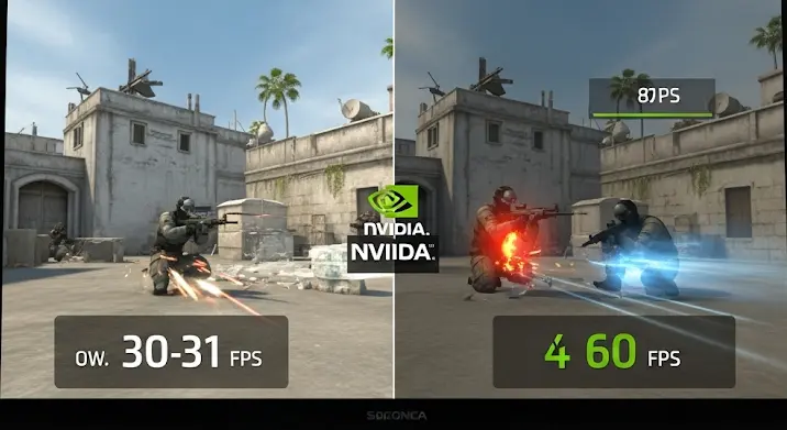Counter-Strike Source FPS probléma: 30-31 FPS felett NVIDEA GEFORCE 720M kártyával