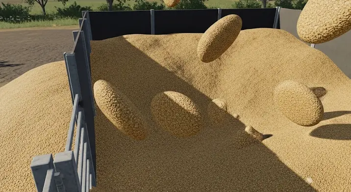Farming Simulator 15: PlaceableHeaps mod működési problémái