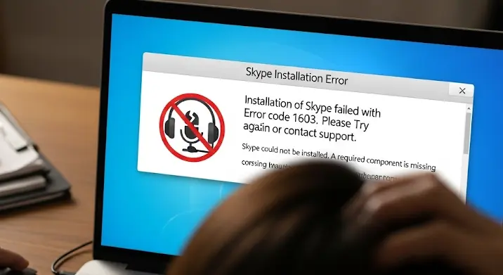 Skype telepítési hiba laptopon: mi lehet az oka?