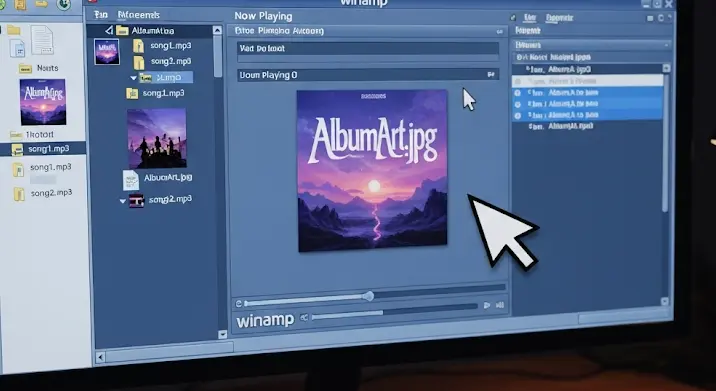 Winamp borítóképek: hogyan illeszd be őket?