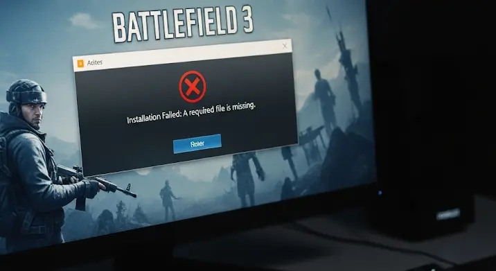 Battlefield 3 telepítési problémák: mit tegyek?