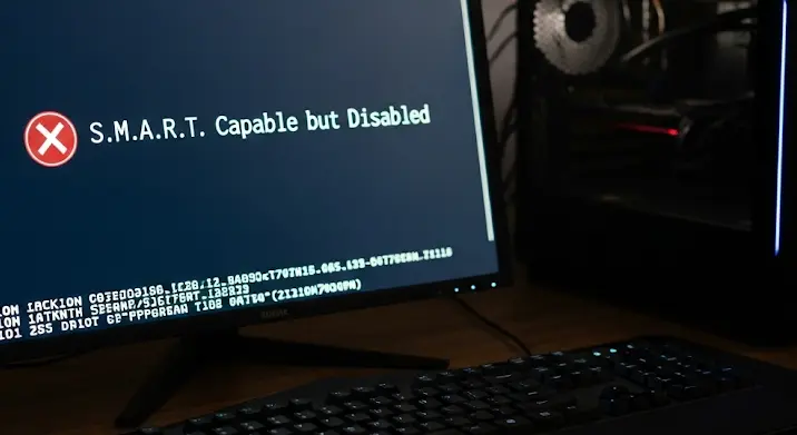 Merevlemez hiba: S.M.A.R.T. Capable but Disabled üzenet indításkor