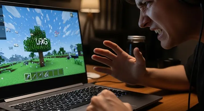 Minecraft laggolás új laptopon: okok és teljesítményoptimalizálás