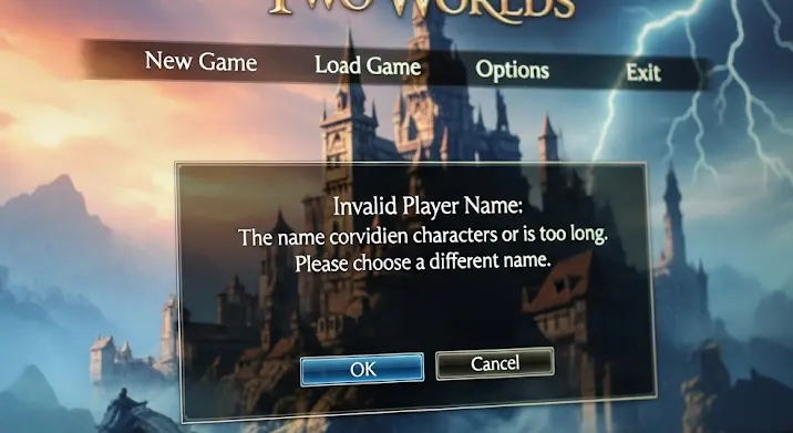 Two Worlds indítási probléma: játékosnév hiba patch és magyarítás után