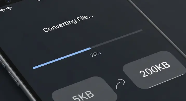 Android képkonvertáló: 5KB-ból 200KB-ra (letöltési linkekkel)
