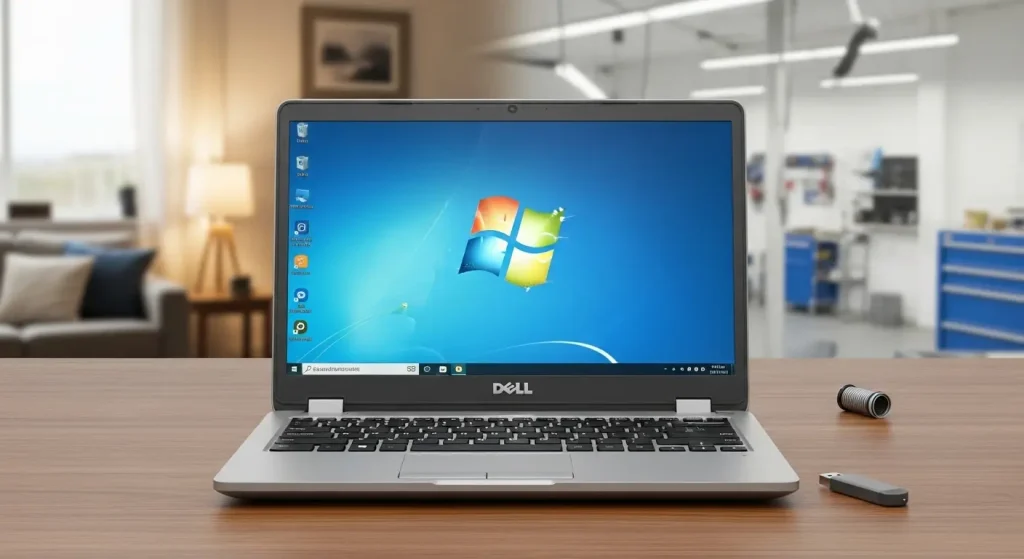 Dell Latitude laptop Windows 7 újratelepítés: otthon vagy szervizben?
