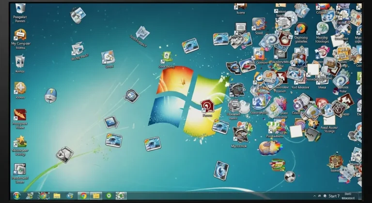Hibás ikonok az asztalon: Windows 7 kijelzési problémák