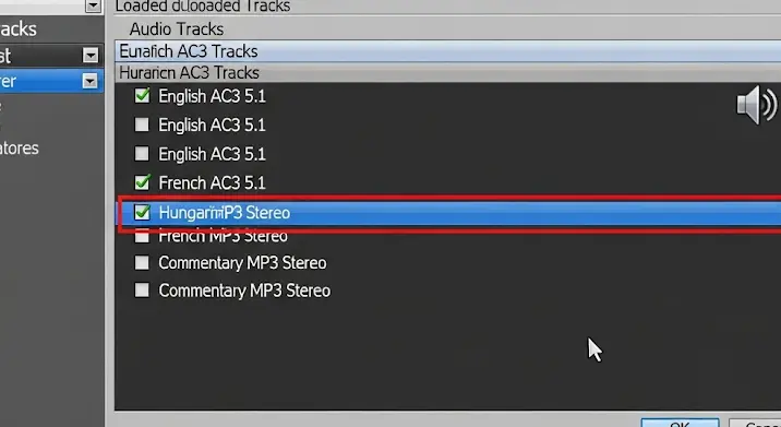 Media Player Classic Home Cinema: magyar hang beállítása alapértelmezettnek (AC3 vs. MP3)