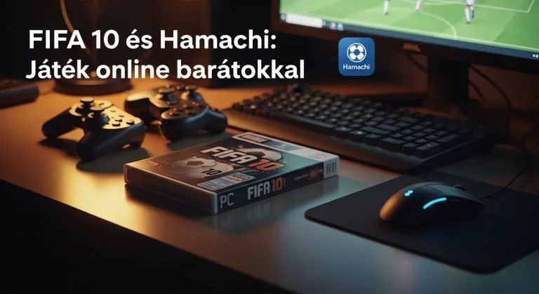 FIFA 10 és Hamachi: Játék online barátokkal