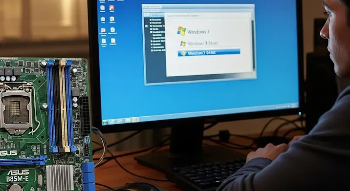 ASUS B85M-E alaplap: Windows 7 32 vagy 64 bit – melyiket válaszd?