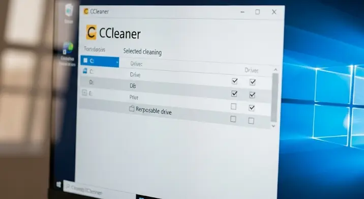 CCleaner tisztító funkciója: minden meghajtót takarít?