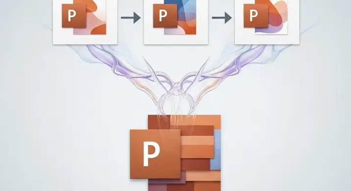 PowerPoint: különböző diasorok összefűzése egy prezentációvá