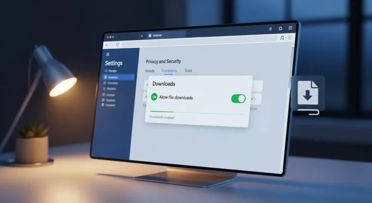 Google Chrome: fájlok letöltésének engedélyezése