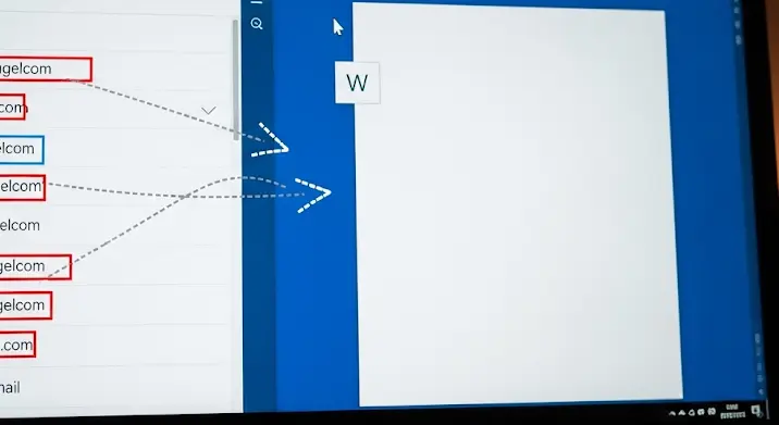 Gmail: összes e-mail cím kinyerése és Word dokumentumba másolása