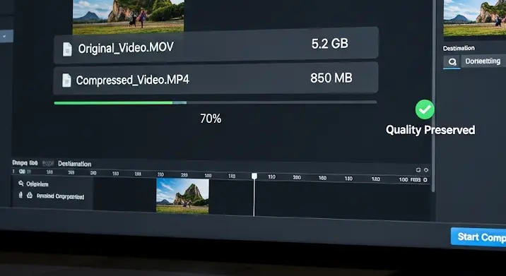 MOV fájlok tömörítése minőségromlás nélkül: a legjobb programok