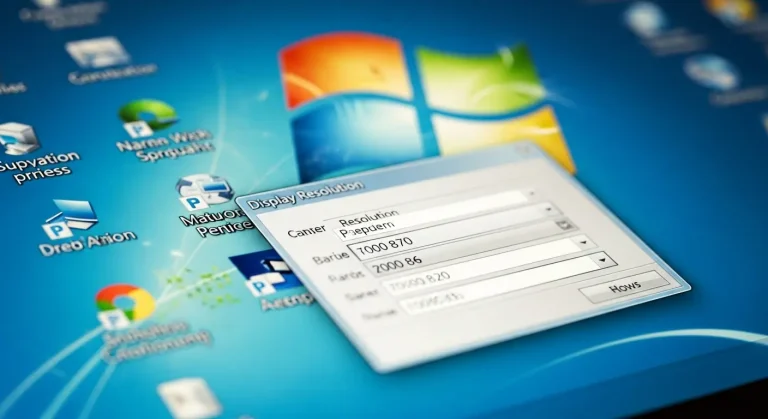 Windows 7: speciális képernyőfelbontás beállításai